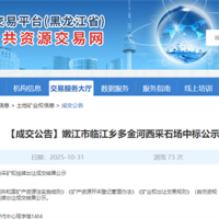 溢價率高達1839%！該地民企競得一建筑用玄武巖